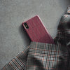 Holdit Style Phone Case for iPhone Xs Max Tokyo Series - Frame Maroon