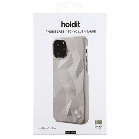 Holdit Style Phone Case for iPhone 11 Pro / Xs / X Tokyo Series - Lush Taupe