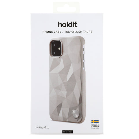 Holdit Style Phone Case for iPhone 11/XR Tokyo Series - Lush Taupe