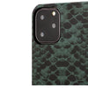 Holdit Style Phone Case for iPhone 11 Pro / Xs / X Snake Series - PARIS EMERALD SNAKE
