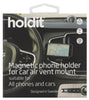 Holdit Car Air Vent Magnet Universal Phone Holder - Quick Snap Magnet Family System