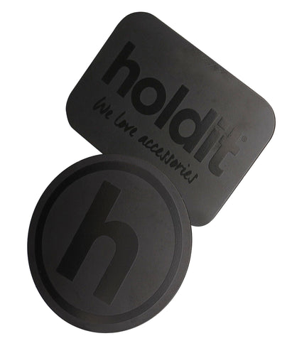 Holdit 2-Pack Magnet Plate - Quick Snap Magnet Family System