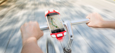 Bone Collection Bike Tie for Smart Phones