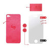 FENICE COLORLUX Screen and Body Protector for Apple iPhone 4/4S