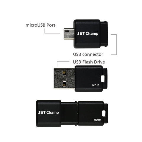First Champion OTG USB 2.0 Flash Drives MD10